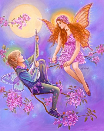Framed Fairy Serenade Print