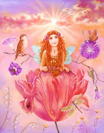 Framed Joyful Sunrise Print