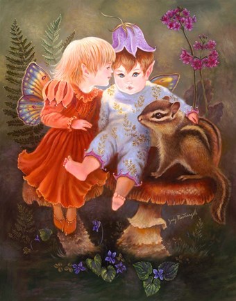 Framed Fairy Secrets Print