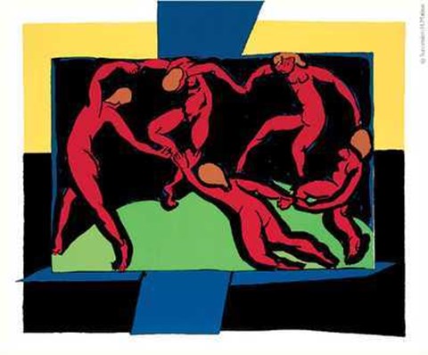 Framed Dance Print