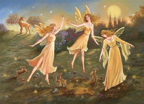 Framed Moonlit Dance Print