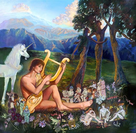 Framed Orpheus Print