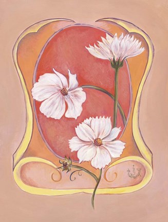 Framed Art Deco Cosmos Print