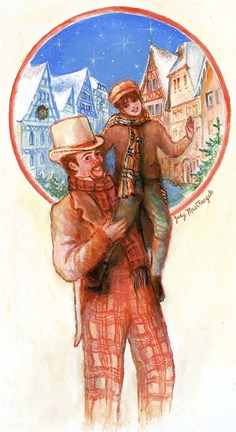 Framed God Bless Us Every One Print