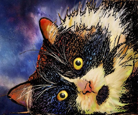 Framed Beckham Print