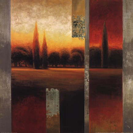 Framed Reflections I Print