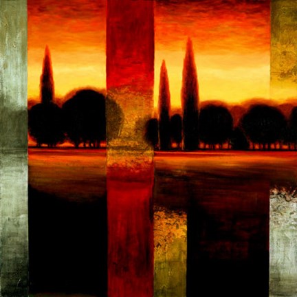 Framed Reflections II Print