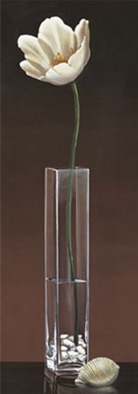 Framed Tulip Haiku Print