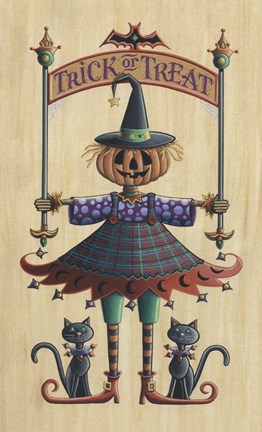 Framed Pumpkin Queen Print