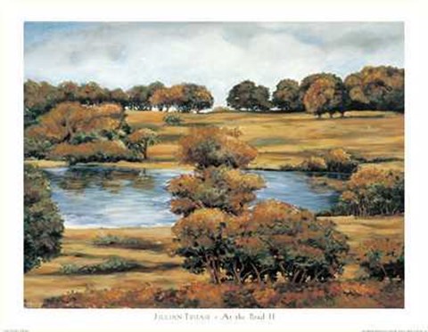 Framed At the Pond II Print