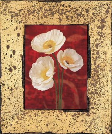Framed Poppies Print