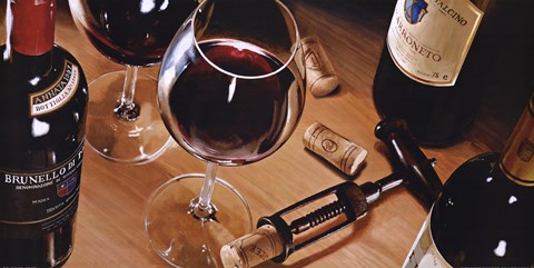 Framed Una Bella Serata Print