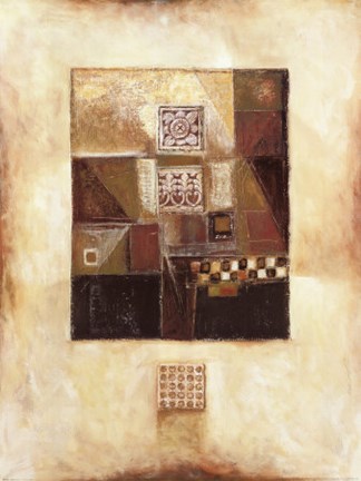 Framed Structure II Print