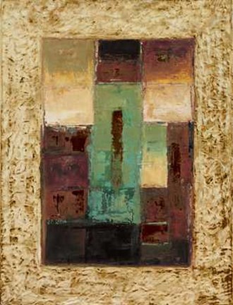 Framed Sirous Malek - Ventana I Size 38.25x50.75 Print