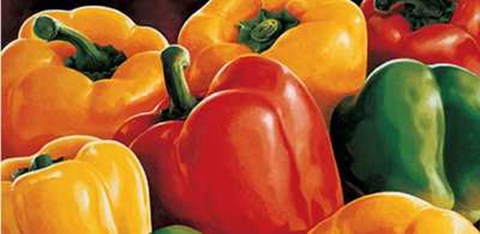 Framed Peperoni Print