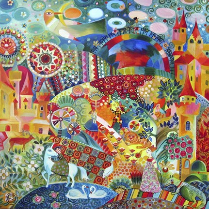 Framed Unicorn Print