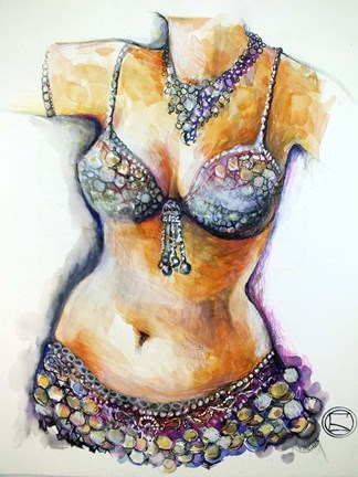 Framed 1001 Night Print