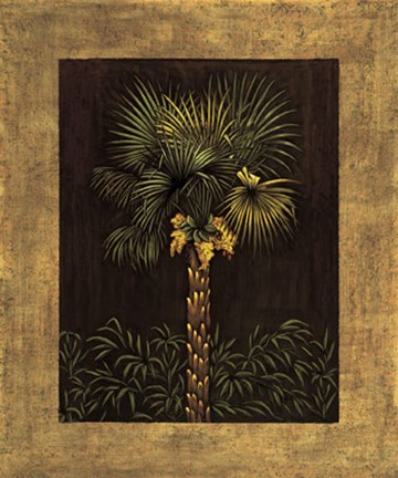 Framed Tropical Paradise I Print