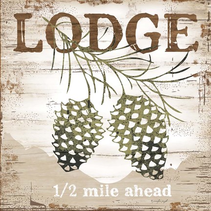 Framed Lodge Print