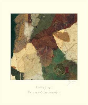 Framed Nature's Composition II Print