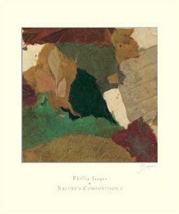 Framed Nature's Composition I Print