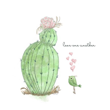 Framed Love One Another Print