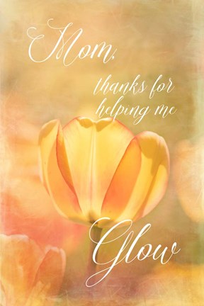 Framed Helping Me Glow Print