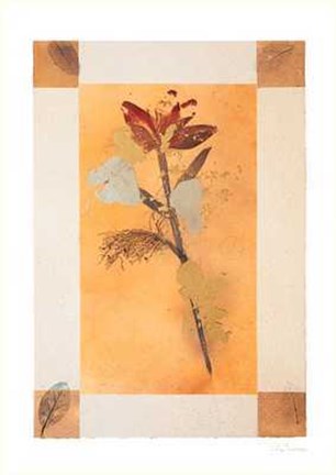 Framed Floral I Print