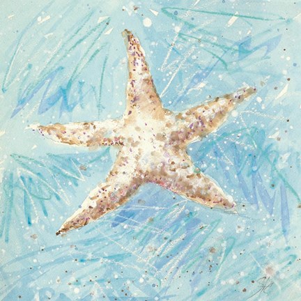 Framed La Mer A Print