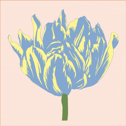 Framed Soho Tulip I Print