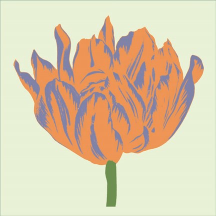 Framed Soho Tulip III Print