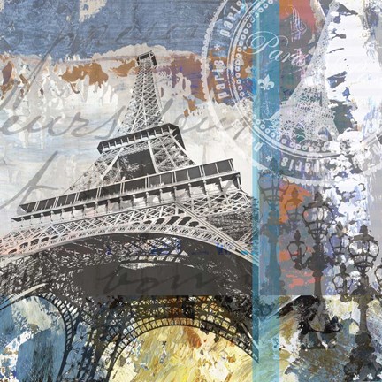 Framed Paris Eiffel Print