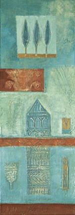 Framed Itinerari D'aria I Print