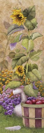 Framed Garden March I Print