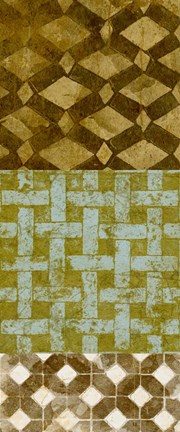 Framed Tiled Up II Print