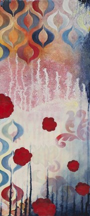 Framed Flourish I Print