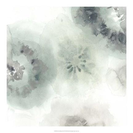 Framed Lily Pad Watercolor II Print