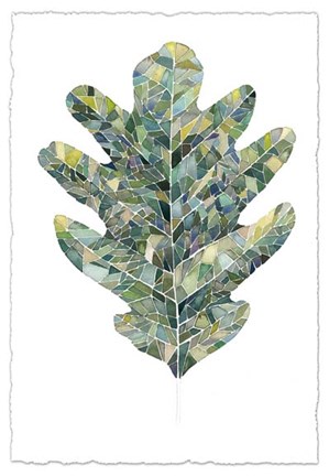 Framed Verdant Details III Print