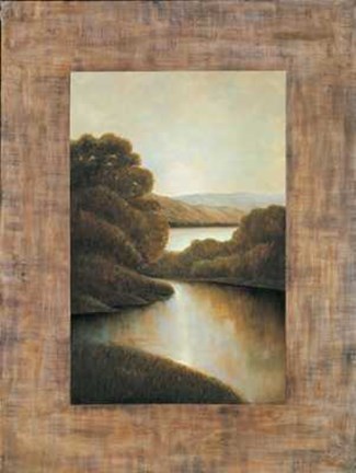 Framed Samuel Blanco - Morning Light II Size 32.75x43.25 Print