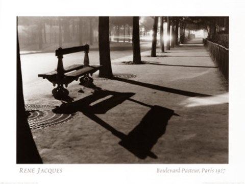 Framed Boulevard Pasteur, Paris 1927 Print