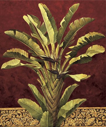 Framed Traveler&#39;s Palm Print