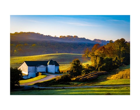 Framed Granogue Barn Print