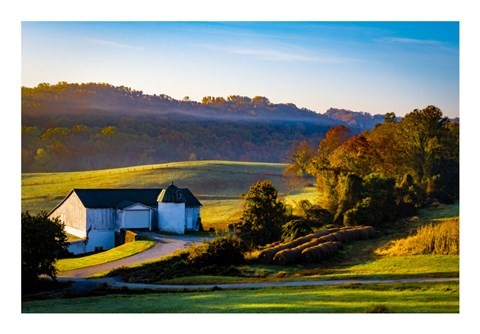 Framed Granogue Barn Print