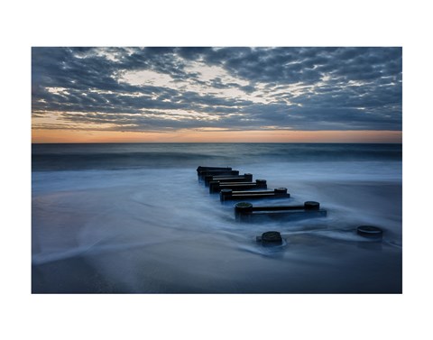 Framed Outfall at Sunrise #4 Print