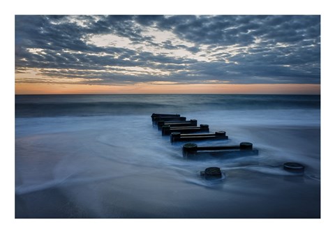 Framed Outfall at Sunrise #4 Print