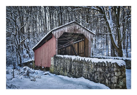 Framed Laurels Bridge #2 Print