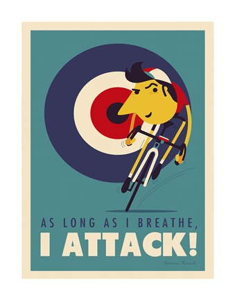 Framed Attack Print