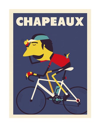Framed Chapeaux Print