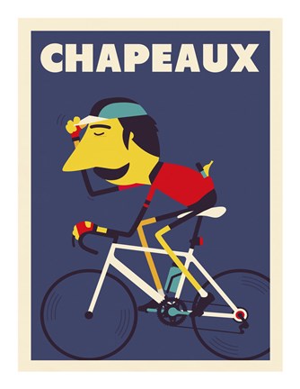 Framed Chapeaux Print