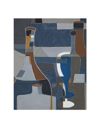 Framed Vessels Print